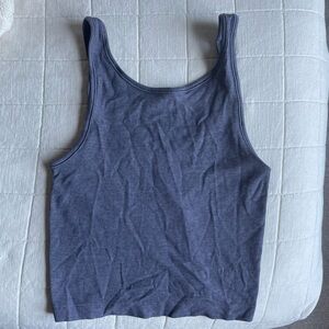 lululemon athletica Gray Tank Top